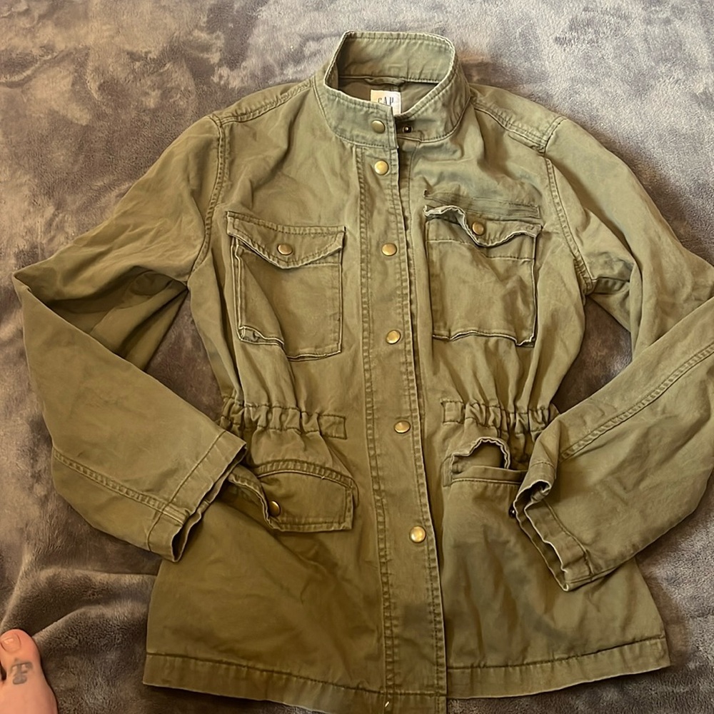 [GAP] EUC Green Military Jacket